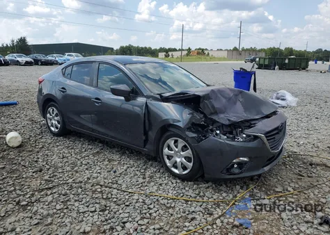 2015 Mazda 3 Sport из США, поврежденный, VIN 3MZBM1U73FM212937